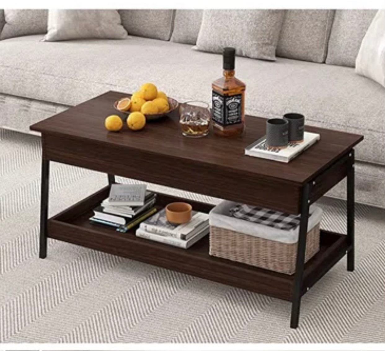 Wooden Coffee Table/Modern Coffee Table With Storage