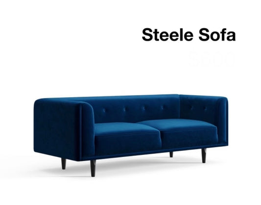 Steele Sofa Blue