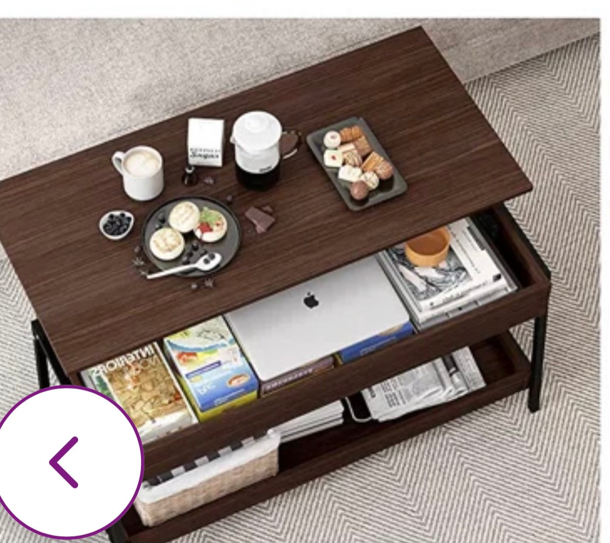 Wooden Coffee Table/Modern Coffee Table With Storage