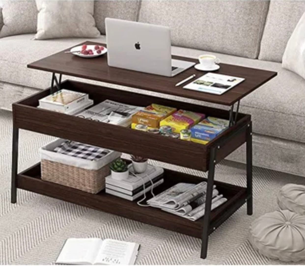 Wooden Coffee Table/Modern Coffee Table With Storage