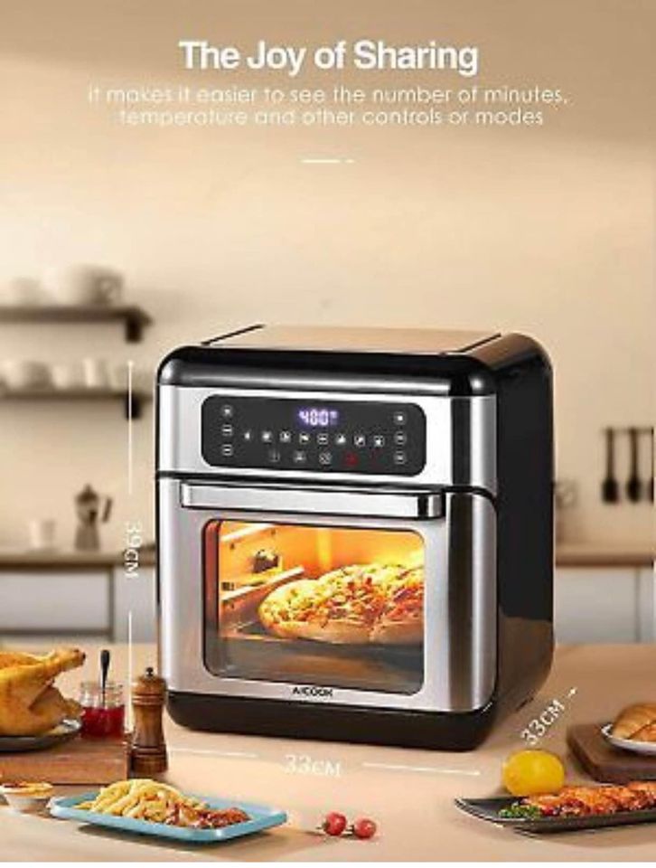 Large 10.6Qt MULTIFUNCTIONAL AIR FRYER OVEN / Brand New