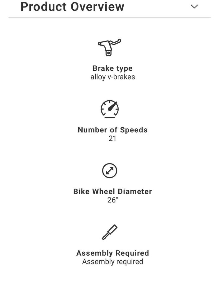 Mongoose Flatrock mountain bike, 21 speeds, 24-inch wheels,Mountain Bike