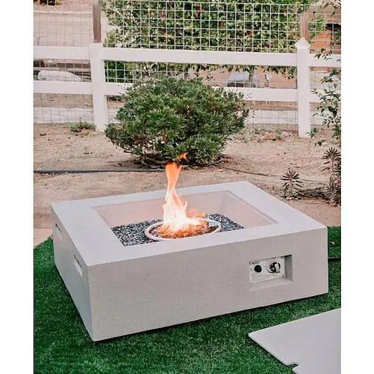 Modern Stylist Grey Fire Pit/ Propane Fire Pit/outdoor fire pit