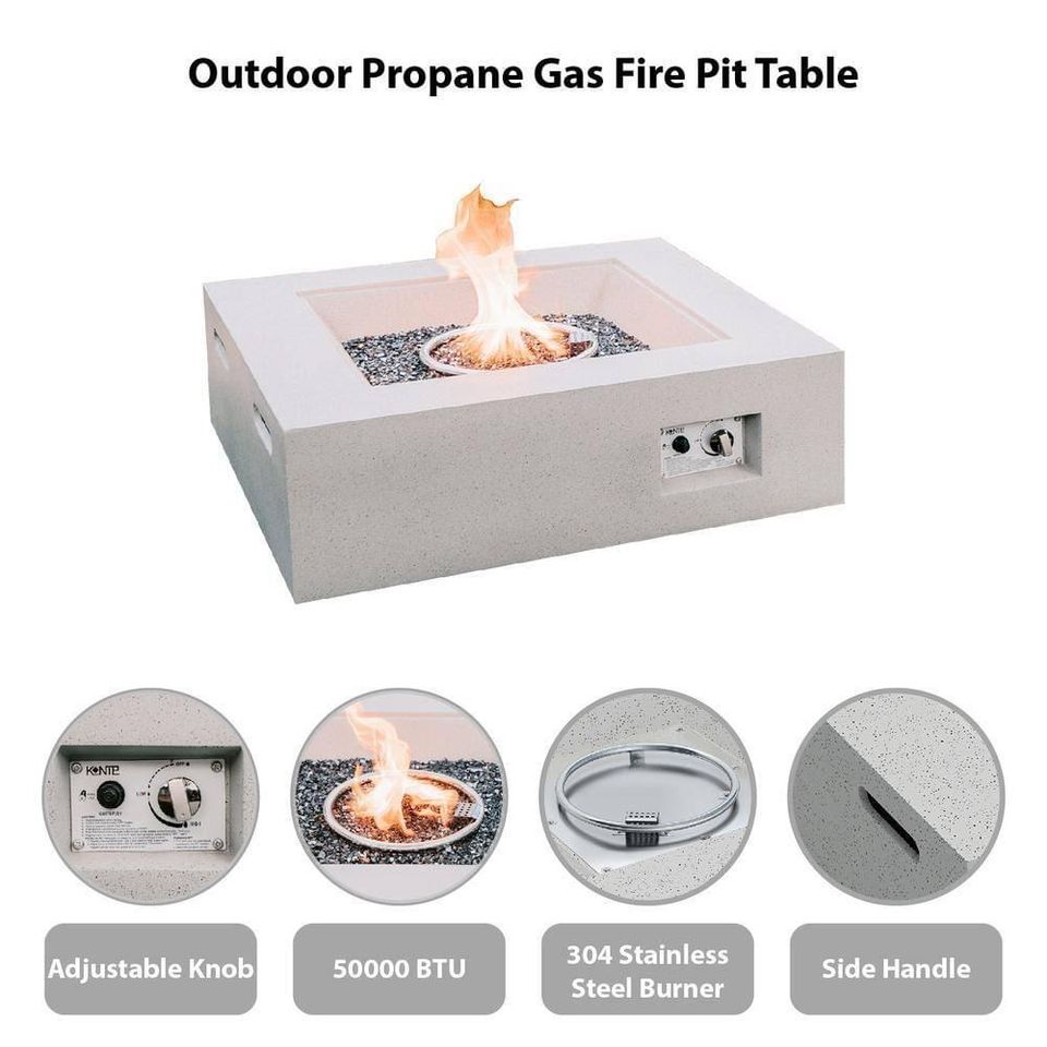 Stylist OutDoor Propane Fire Pit